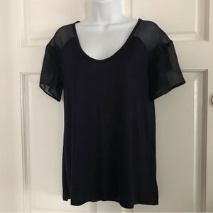 JCrew navy top